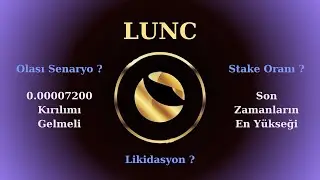 LUNC &Ouml;ZEL ( 26.03.2025 ) Ge&ccedil;miş Benzer Ak&uuml;m&uuml;lasyon D&ouml;nemi |  Stake Oranı | Likidasyon Haritası