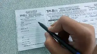 How to write Tamilnadu Mercantile Bank Pay in slip | SRV FINANCE MEDIA