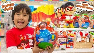 KIDS LOVE THIS! Ryan's World Giant Mystery Egg Unboxing & Playtime Fun! #unboxing
