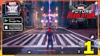 MARVEL Future Revolution - Gameplay Walkthrough Part 1 - Intro/Tutorial (iOS, Android)