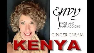 Envy Wigs Kenya Wig Review in the Color Ginger Cream