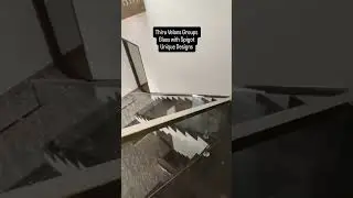 Elegant Glass Railing Designs Modern SS & Glass Railings for Homes 🏡✨