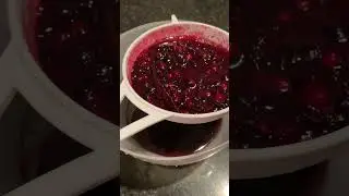 How to make Sloe syrup / jam