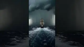 A Beautiful View of North Sea 😱#Fear #Storm #Ocean #Waves #UnitedStates