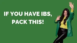Traveling with IBS: Pack this!