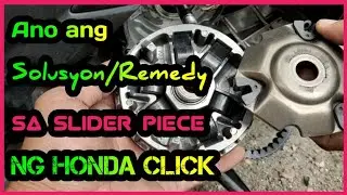 Paano magrepair ng slide piece ng honda click || How to repair slide piece of honda click. DIY