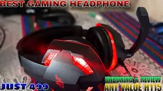 Ant Value H115 Gaming Headset Unboxing | Best Gaming Headphone Review #anth115headphones