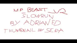 CoD4 Codjumper mp_beast_v2 (Hard) slowrun #20 (8:02)