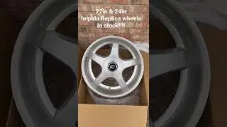22in & 24in Impala Replica Wheels in stock ready to ship!!! We are located in Laplace, La!!!