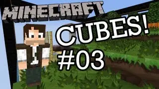 MINECRAFT: CUBES - Compact House! [Ep 03 - Let's Play]