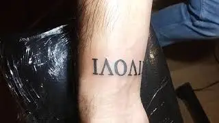 Roman numerals Tattoo on wrist; small, but meaningful tattoo design idea
