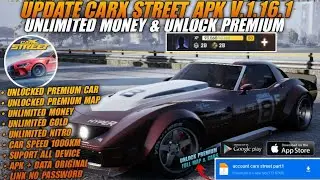 Download Carx Street Android Mod Apk Versi Terbaru 2026 | Unlimited Money Link Mediafıre No Password