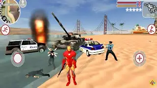 Iron Man Vegas Crime City Simulator Naxeex Fan Art #67 - Android Gameplay