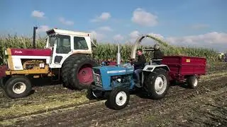 CORNFEST GIETHOORN 2025 OLDTIMER MAIS HAKSELEN EEN RIJERS