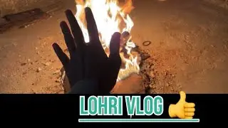 Lohri vlog❤️.Ajj ye sab jagah kya ho raha hai🥰.#likeforlikes #subscribe 