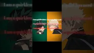 Water is fine!🌊 #mha #deku #bakugou #edit #capcut #anime #trending #fyp #middleschool #music#lyrics