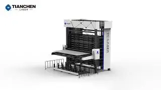 Tianchen TC-SL3015: Your Automated Sheet Metal Storage Solution (Tower-Type)