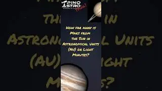 Astro Trivia: Mars is how far from the Sun? #PinoAstro