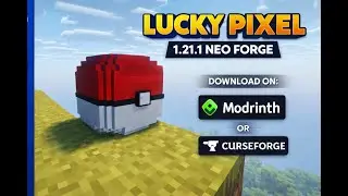 Mod Minecraft 1.21.1 | Lucky Pixel | Lucky Block Pixelmon