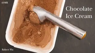 [ASMR] How to Make 1kg of RICH and DELICIOUS Chocolate Ice Cream Recipe Video || Robert Wu