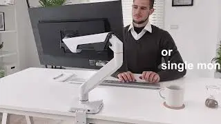 ARES Monitor Arm｜Compact, flexible and always in balance [Crowdfunding Kickstarter Indiegogo]
