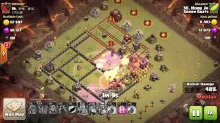 Clash of Clans TH10 Quad LaLoon 3 STAR ATTACK