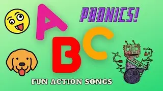 Alphabet ABC Phonics Song for Children | Best Kids Songs | Fun Action Songs | Emoji Learn English