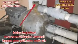 Ciri-ciri mesin pompa air jet pump mampet