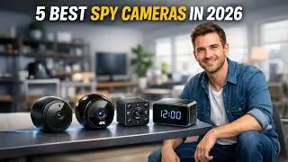 Best Spy Cameras to Buy in 2026 – Top 5 Hidden Security Cameras 📷