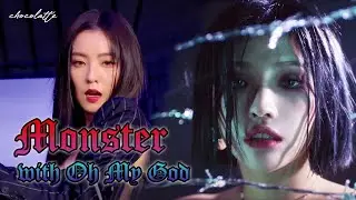 [MASHUP] Red Velvet IRENE & SEULGI / (G)I-DLE - Monster X Oh my god