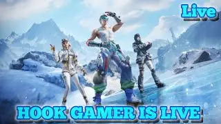 HOOK GAMER LIVE STREAM 😉#BGMI# SHORT LIVE#CONQUEROR #LIVE#lolzzz