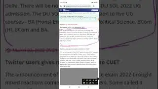 DU Sol Admission 2022. | DU BA Admission 2022 sol | du admission 2022 sol forms | du sol forms 2022