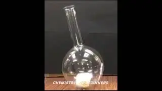Egg in flask by fire/amazing video #shorts