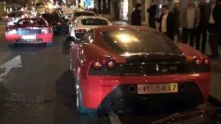 Supercar spotting in Paris with alexsmolik 2010 10 02: Testarossa, Scuderia, Camaro SS, SLS AMG