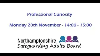 NSAB Week of Learning - Professional Curiosity - Monday 20th November 2023