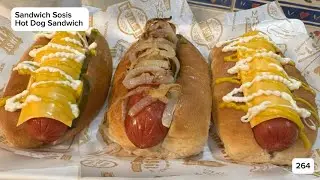 Resep Sandwich Sosis Jumbo Rumahan Enak Dan Mudah (Hot Dog Sandwich Recipe) - # 264