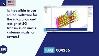 [EN] FAQ 004256 | Is it possible to use Dlubal Software for the calculation and design of 5G tran...