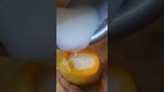 mango ice-cream 🥭 #trending#shortsfeed#recipe#shotsvideos#healthy#shotsvideos#summerfruits#milk