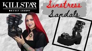 KILLSTAR SINSTRESS SANDALS | Goth summer shoes