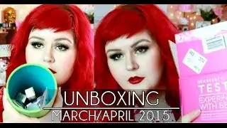 New Beauty Test Tube Unboxing March April 2015 | Get $10 off!