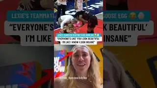 Lexie Hull&rsquo;s teammates were calling her beautiful after she got a big bump on her forehead 🤩