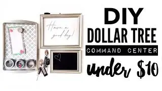 DIY Dollar Tree Command Center | Under $10 | DIY Home Decor Video