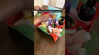 I Made A Handmade Christmas Gift Basket For My Sister #christmas #giftidea #diy