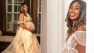 Our First Portrait Together: Maternity Glamour Photoshoot with Allie Serrano