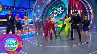Sylvia Pasquel sacó sus mejores pasos y sorprendió en la pista de Gánale al Capi | Venga La Alegría
