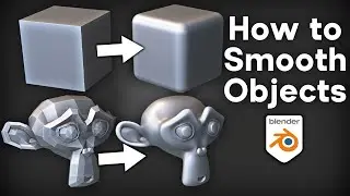 How to Smooth Objects in Blender