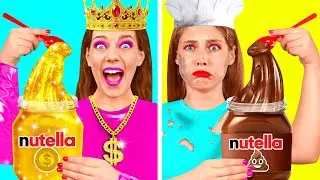 Cuisson Défi Cher VS Bon Marché | Idées Folles à Cuisiner par Fun Tun