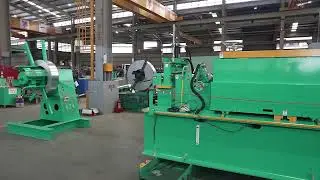 Stud &Track Flying-Shear Roll Forming Machine(飛剪可調立柱上下槽成型機)