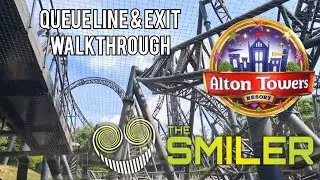 The Smiler Alton Towers Queueline & Exit Walkthrough | May 2025