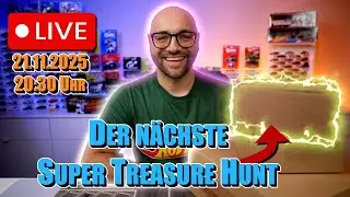 Super Treasure Hunt, Diecast unboxing und Videoreactions. Let&acute;s go!